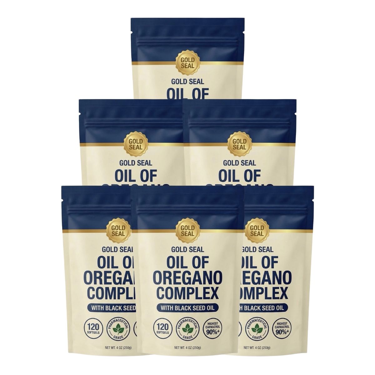 Gold Seal Oil of Oregano Complex 500MG (5 Pack)