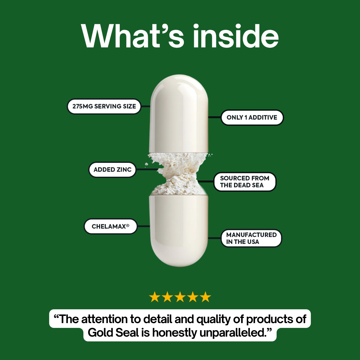 Gold Seal NMN Complex 600MG (5 Bottles)