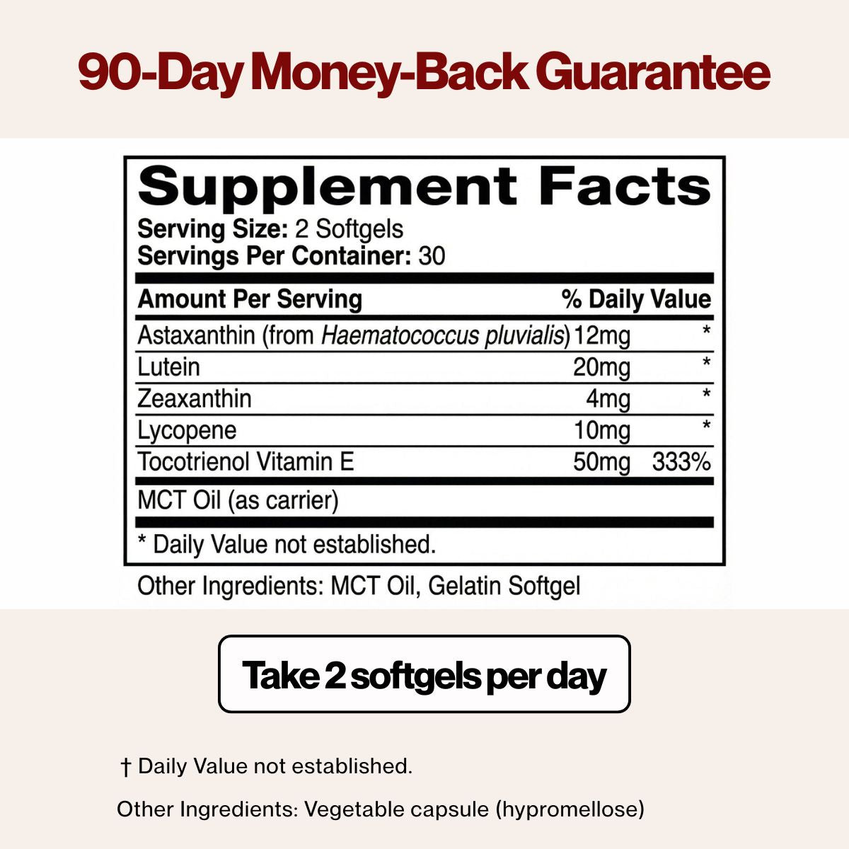 Astaxanthin (5 Bottles)